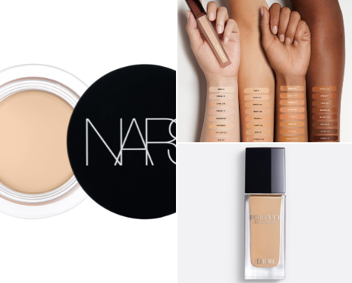 My makeup favs 💄💋 (acne prone/scars) cover photo collage