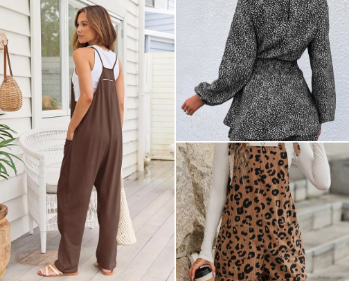 Jumpsuits cover photo collage