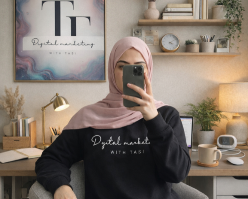 My Digital Marketing Journey (Beginner Friendly) 💻 cover photo collage