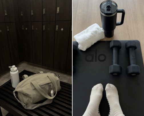 Workout Essentials🎀 cover photo collage