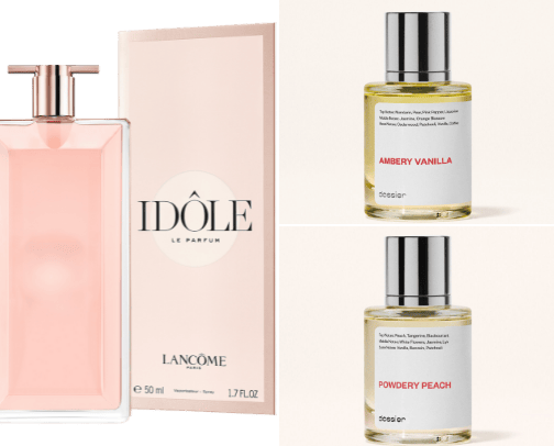 Women Perfumes and DUPES cover photo collage