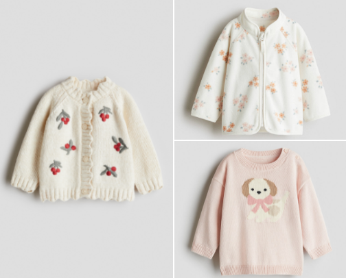 Baby Girl Best Finds- H&M! cover photo collage