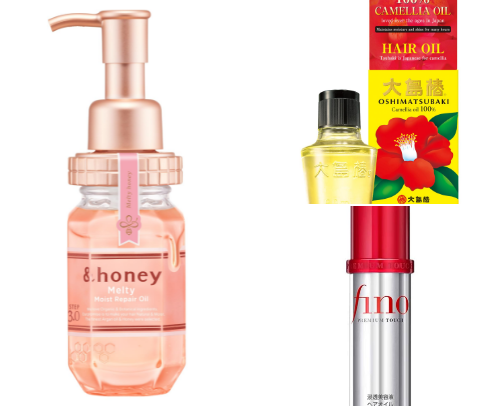 Best japanese hair oils✨ cover photo collage