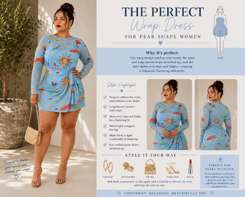 Outfits That Look Amazing on a Pear Shape! cover photo collage
