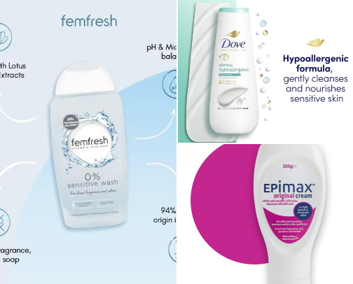 Unscented, Fragrance Free | for Sensitive skin & people cover photo collage