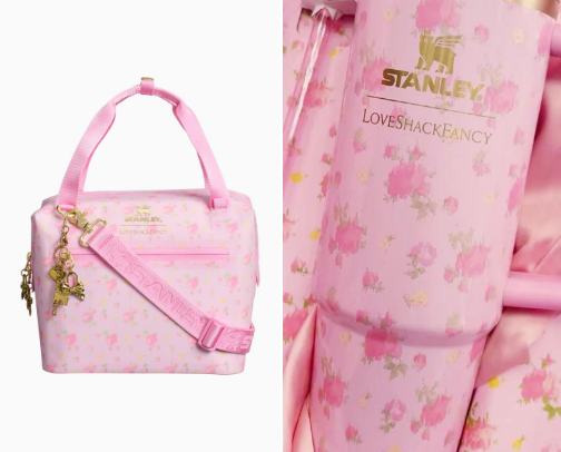 Love Shack Fancy x Stanley cover photo collage