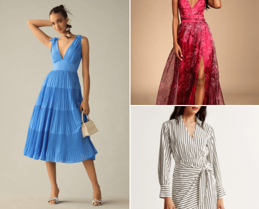 Dresses for all occasions cover photo collage