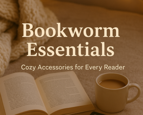 📖 Bookworm Essentials – Cozy Reading Accessories cover photo collage