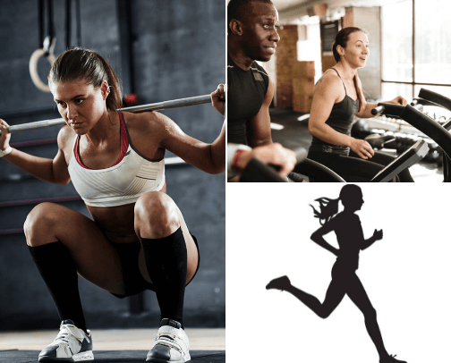 Exercise.. I thought you said extra fries cover photo collage