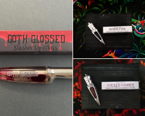 HALLOWEEN/GOTH THEMED MAKEUP cover photo collage