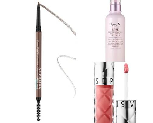 My favorite beauty recs cover photo collage