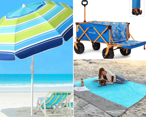 All Things Beach cover photo collage