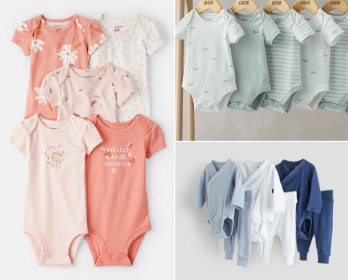 Baby Clothes 👶🩳 👕 cover photo collage