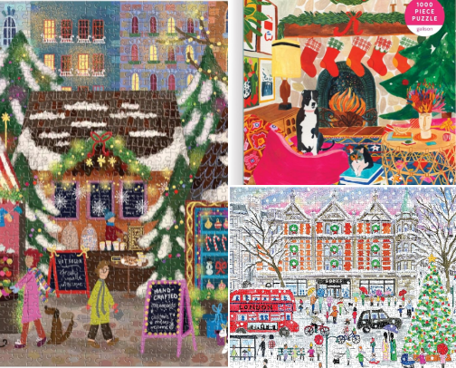 Christmas Puzzles 🧩 cover photo collage