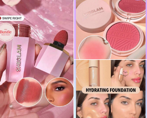 My favorite shein makeup cover photo collage