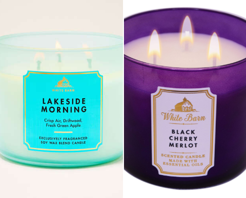 Candles cover photo collage