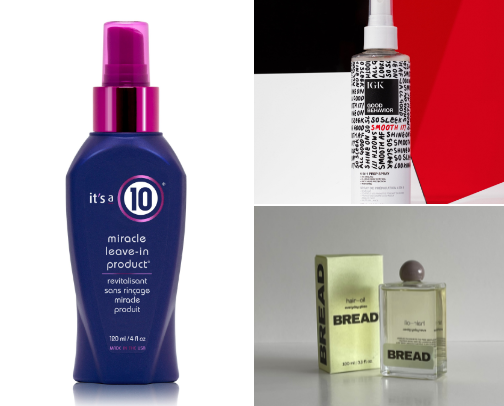 My favorite hair care products cover photo collage