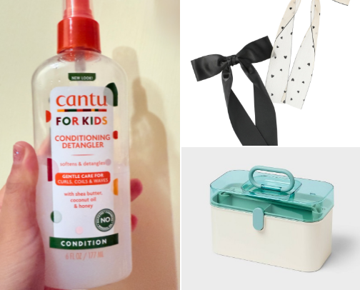 Toddler hair styling recs cover photo collage