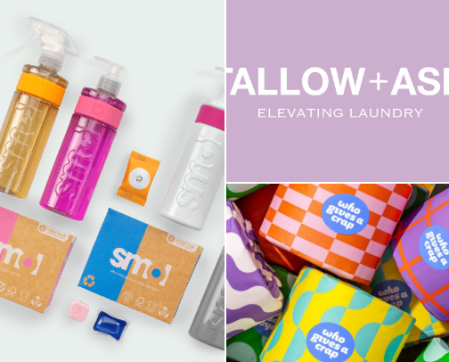 Cleaning & hygiene products for your home. cover photo collage