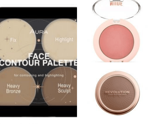 Affordable makeup✨ cover photo collage