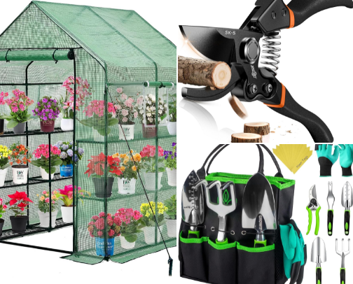 Garden must haves cover photo collage