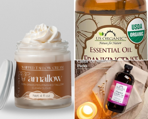 Skin Care.  I like to keep things simple and natural cover photo collage