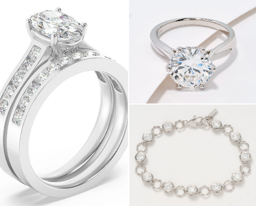 QVC- Jewelry cover photo collage