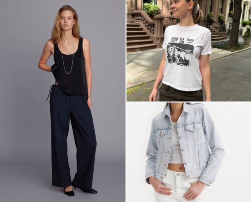 my favorite clothing recommendations/places to shop! cover photo collage