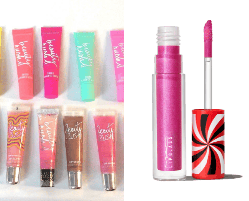 Lip gloss💋 cover photo collage