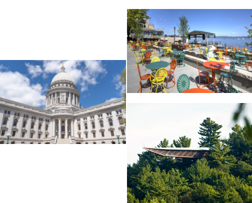 Hidden Gems Near Madison WI for Kids cover photo collage