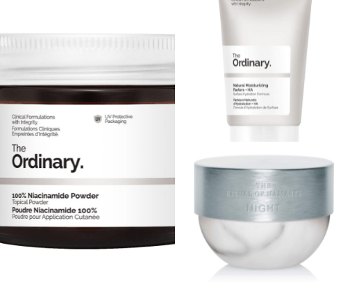 Cosmetics cover photo collage