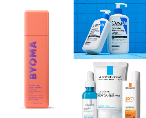 Skin care💆🏼‍♀️ cover photo collage