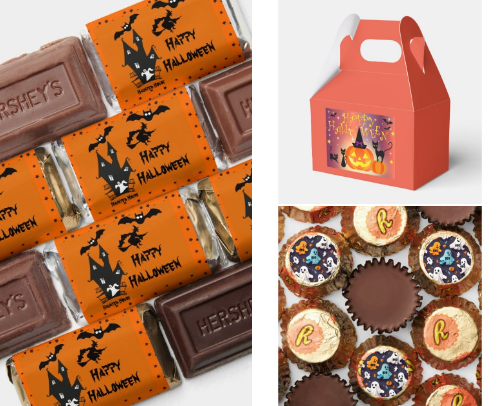 Fright Night in Style -The Haunted Movie Party Collection" cover photo collage