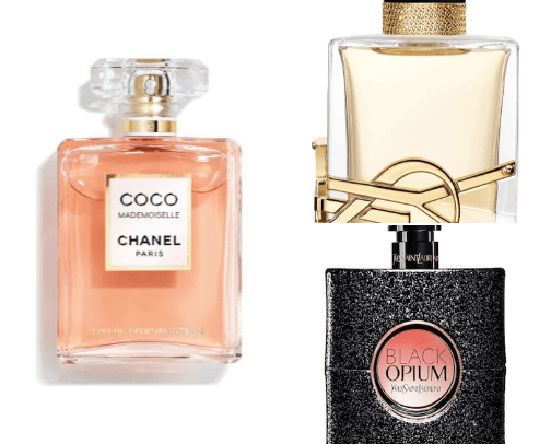 Parfumes cover photo collage