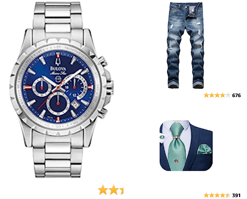Men's Clothing & Bling cover photo collage