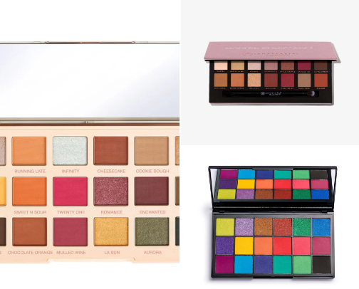 Favorite eyeshadows cover photo collage