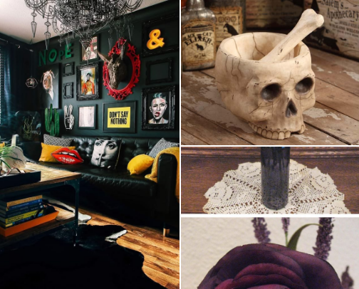 Spooky 👻 Home Decor cover photo collage