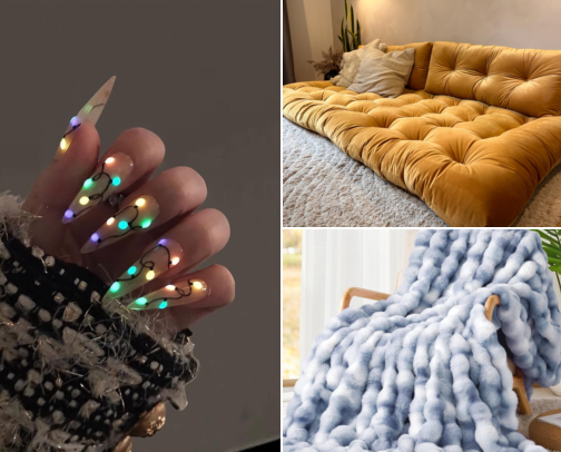 Cozy Winter Vibes ❄️🧦 cover photo collage