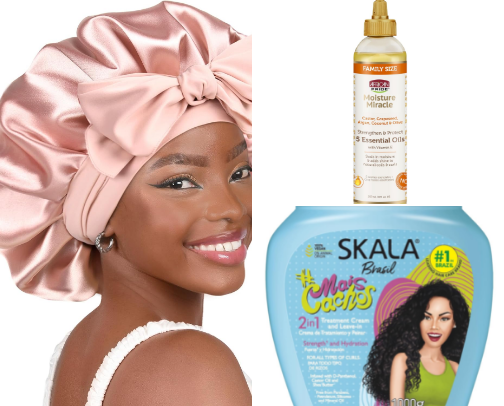 CURLY GIRLS cover photo collage