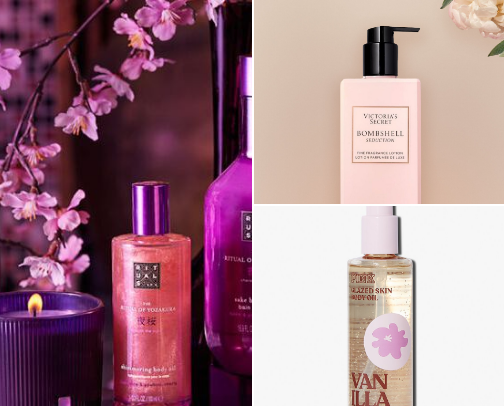 Body care cover photo collage
