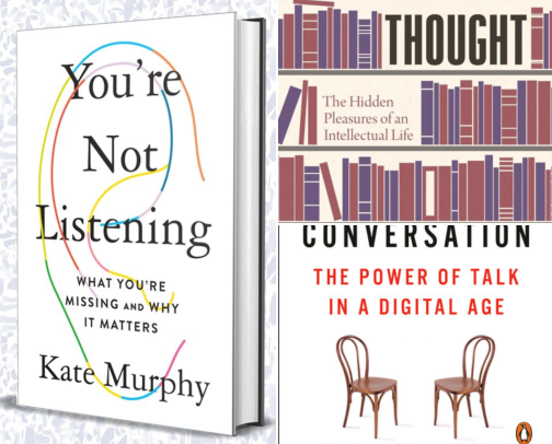 Books That Made Me a Better Listener and People Actually Noticed cover photo collage