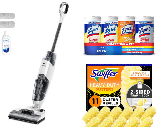 Cleaning cover photo collage