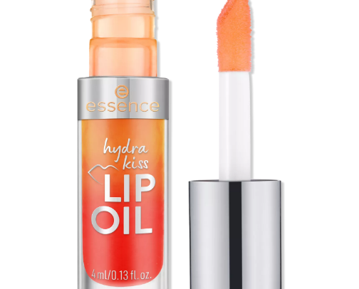 essence hydra kiss lip oil cover photo collage