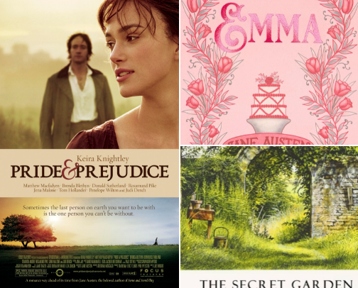 Easy classic literature for spring and summer!🌷 cover photo collage
