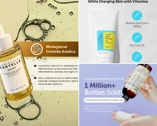 ✨ Korean Skincare Essentials for Glass Skin cover photo collage