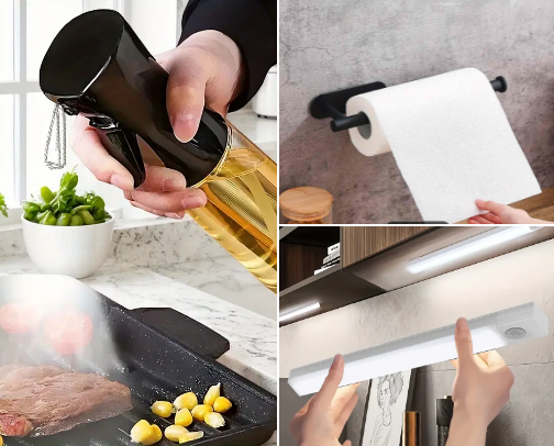 My kitchen finds from Amazon. cover photo collage