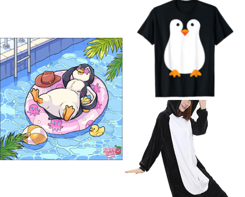 PENGUIN Obsessed! cover photo collage