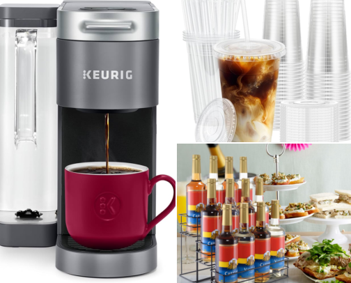 coffee lover items☕️ cover photo collage