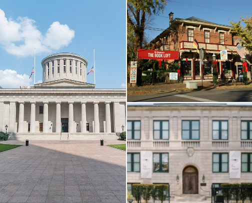 Places to Visit in Ohio | Columbus🎡 cover photo collage