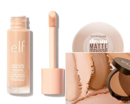 My favorite beauty recs cover photo collage